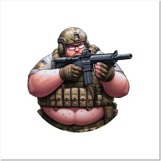 Tactical Fatman Posters and Art